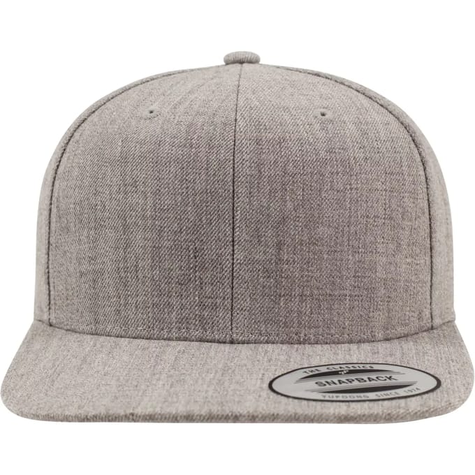 Flexfit - Classic Snapback - Gemêleerd Grijs