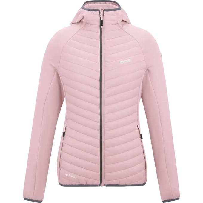 Dames Andreson Stretch Waterafstotende Hybride Jas met Baffle-afwerking