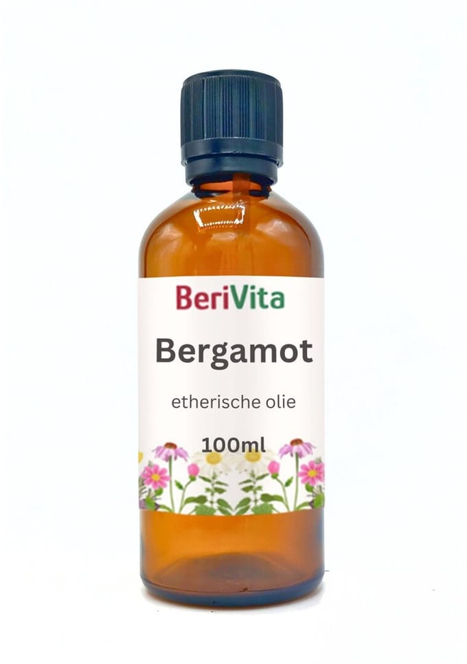 Bergamot Olie 100ml Druppelfles - Pure Etherische Bergamotolie van Bergamotschillen