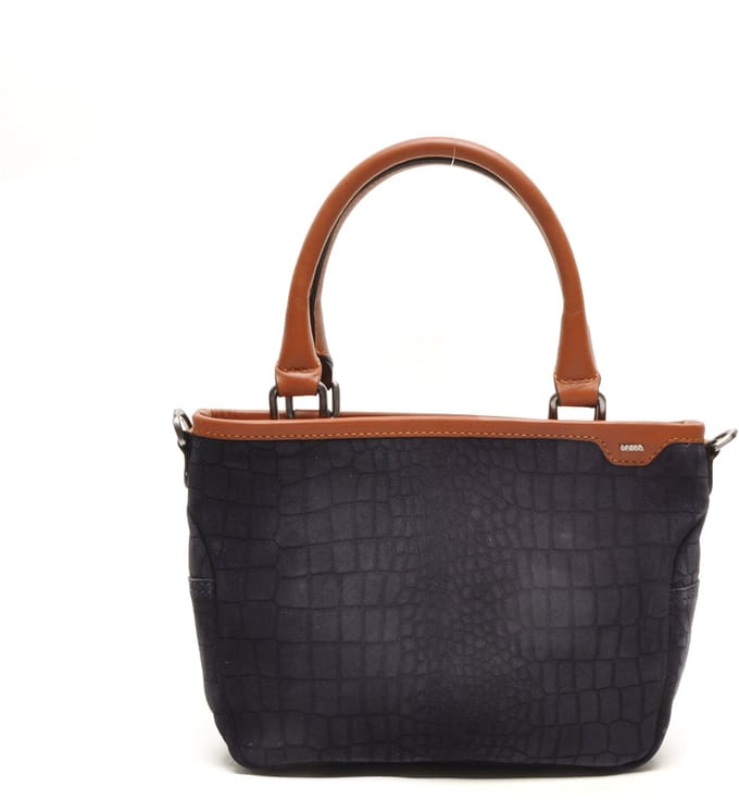 Berba Bags Suède Handtas Riviéra Royal Navy / Donkerblauw
