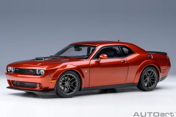 Dodge Challenger R/T Scat Pack Widebody 2022 Sinamon Copper Autoart