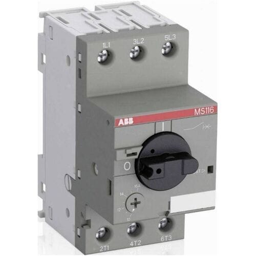 ABB 1SAM 250 000 R1007 MS 116-2,5 Motorbeveiligingsschakelaar Instelbaar 690 V/AC 2.5 A 1 stuk(s)