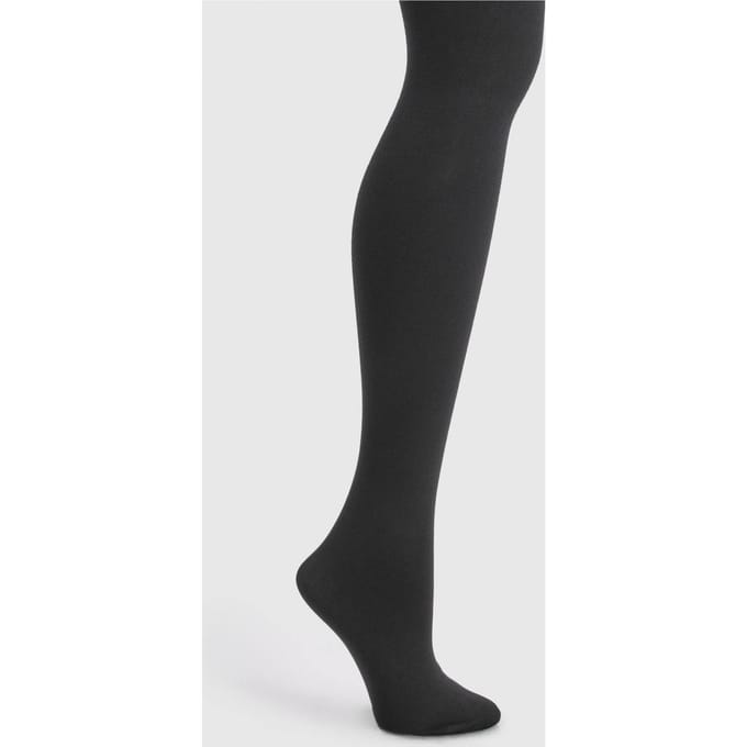 boohoo Dames Plus 100 Denier 3-pack panty's | Zwart