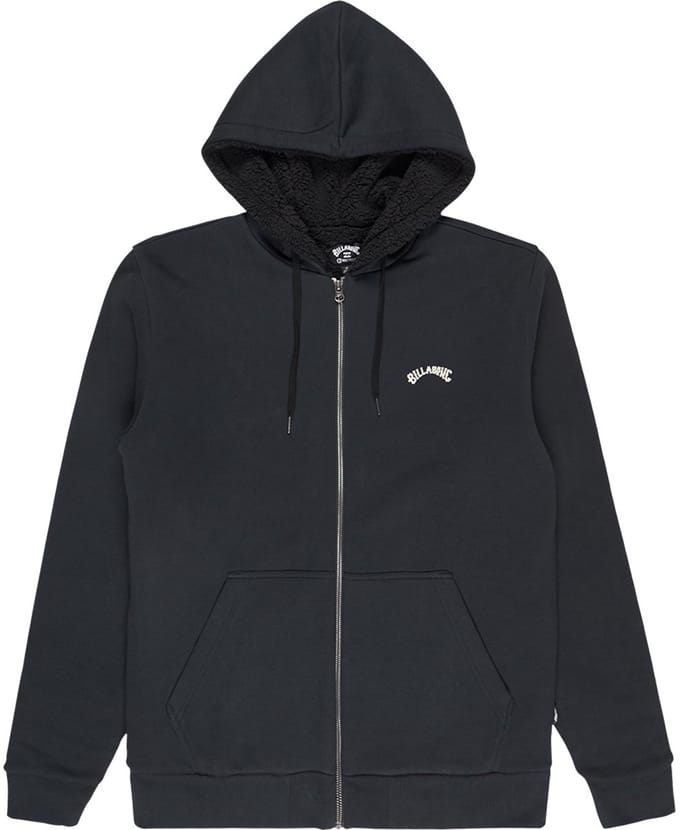 Billabong Arch Sherpa Sweatshirt Met Rits Zwart M Man