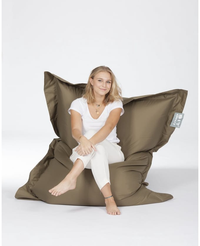 Zitzak Kaki 165x135  Sit On It ....and Joy !!