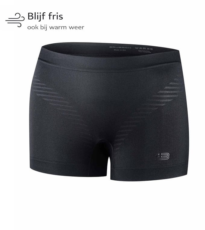 Brubeck B-LIGHT Dames Sportondergoed – Naadloze Boxer – Hardlopen, Wandelen en Reizen