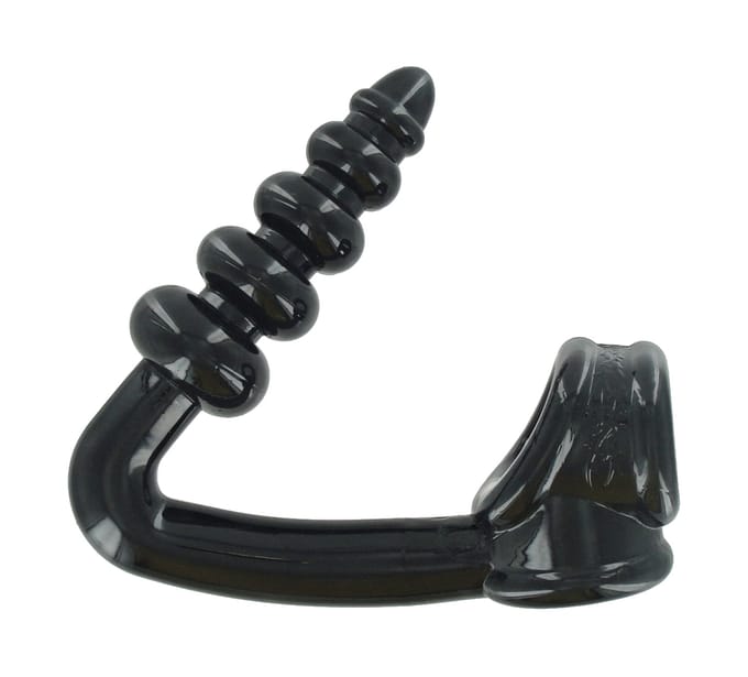Master Series - The Armadillo anaalplug met 7 ribbels