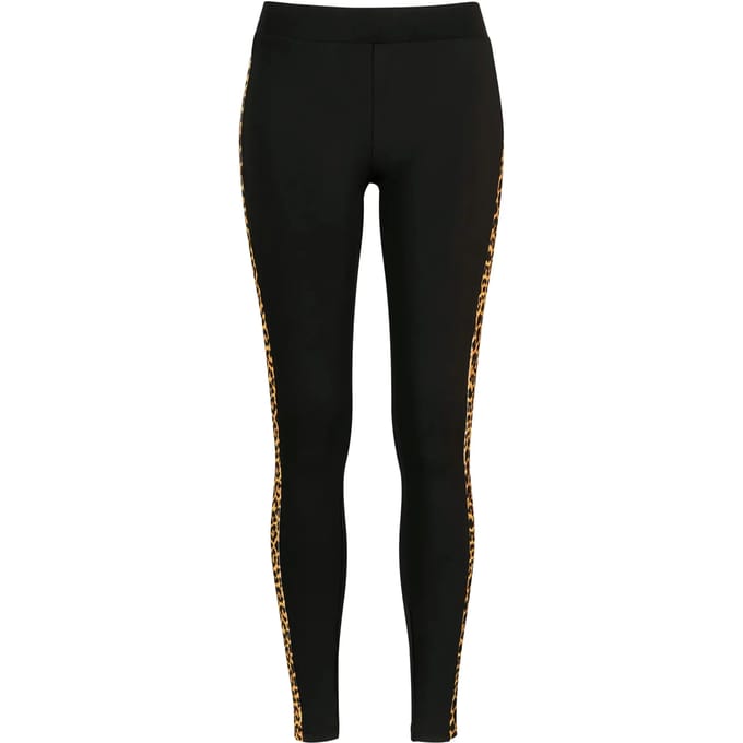 Urban Classics - Side Striped Pattern Legging - XS - Zwart