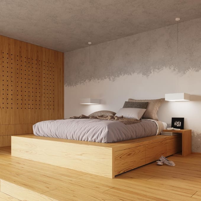 Sollux Lighting Plafondlamp Horus - E27 - wit - PVC - 11x35x35cm