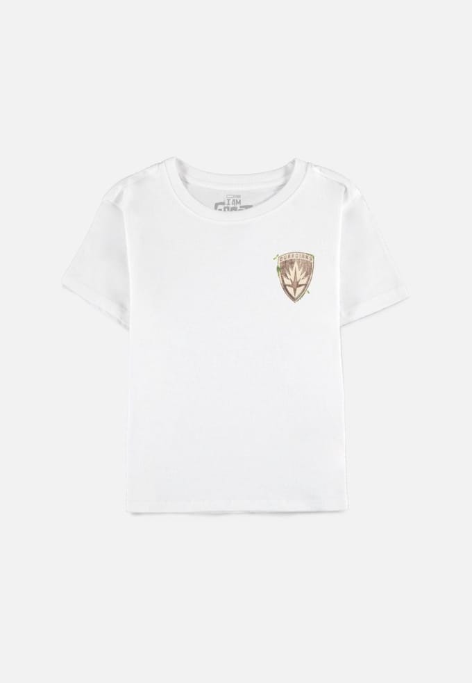 Marvel Guardians Of The Galaxy - I Am Groot Kinder Tshirt - Kids 122/128 - Wit