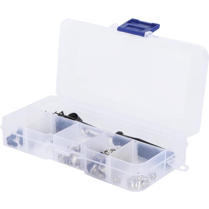 Naaimachine Schroefset Shuttle Granaatscherven Naaldplaat Bevestiging Naaimachine Accessoires white