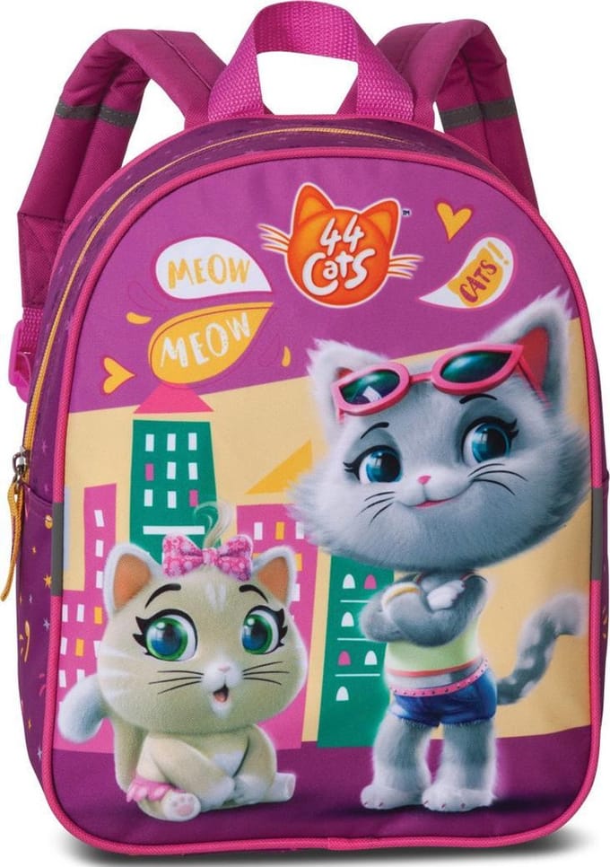 44 Cats Peuterrugzak Meow - 29 x 23 x 10 cm - Multi