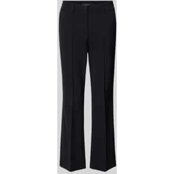 Flared stoffen broek in verkorte pasvorm model 'FARAH'