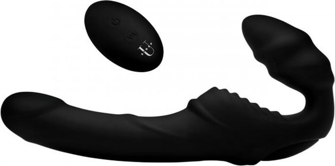 Power Pegger Double Strap-On Vibrator