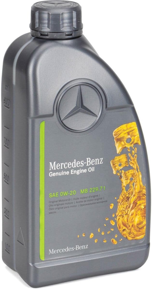 Mercedes-Benz motorolie 0W20 229.71 1 Liter