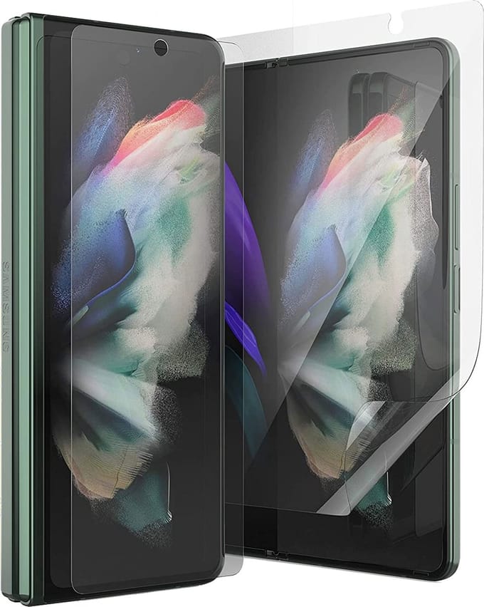 Geschikt voor Samsung Galaxy Z Fold 4 Screenprotector - Beschermglas Geschikt voor Samsung Fold 4 Screen Protector