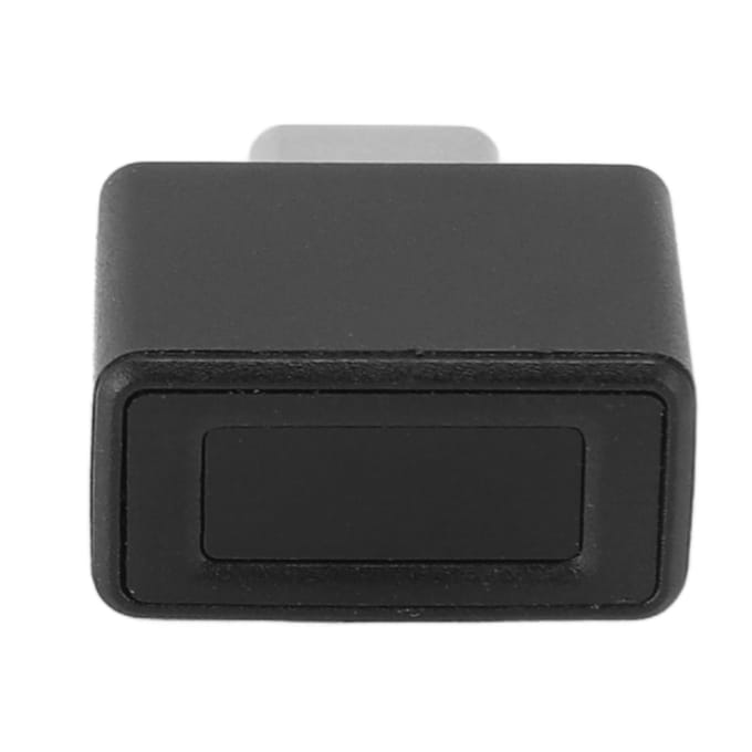 Mini Lecteur d'Empreintes Digitales pour Windows 10 11 Jusqu'à 10 Empreintes Digitales Lecteur d'Empreintes Digitales Haute Sécurité Type-C interface black