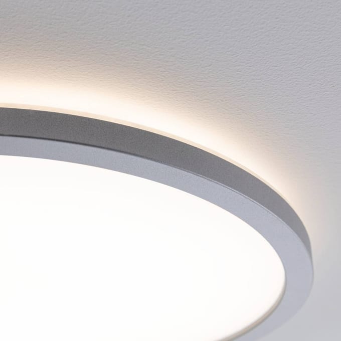 LED-paneel Atria Shine Backlight rond 293 mm 16W 1600lm 3000K Chroom mat