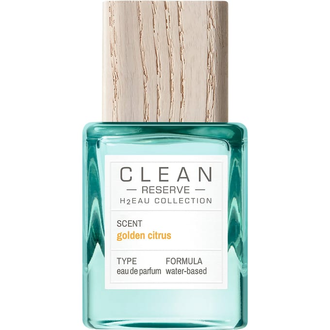 Clean, H2Eau Golden Citrus, Eau De Parfum, Unisexe, 30 ml