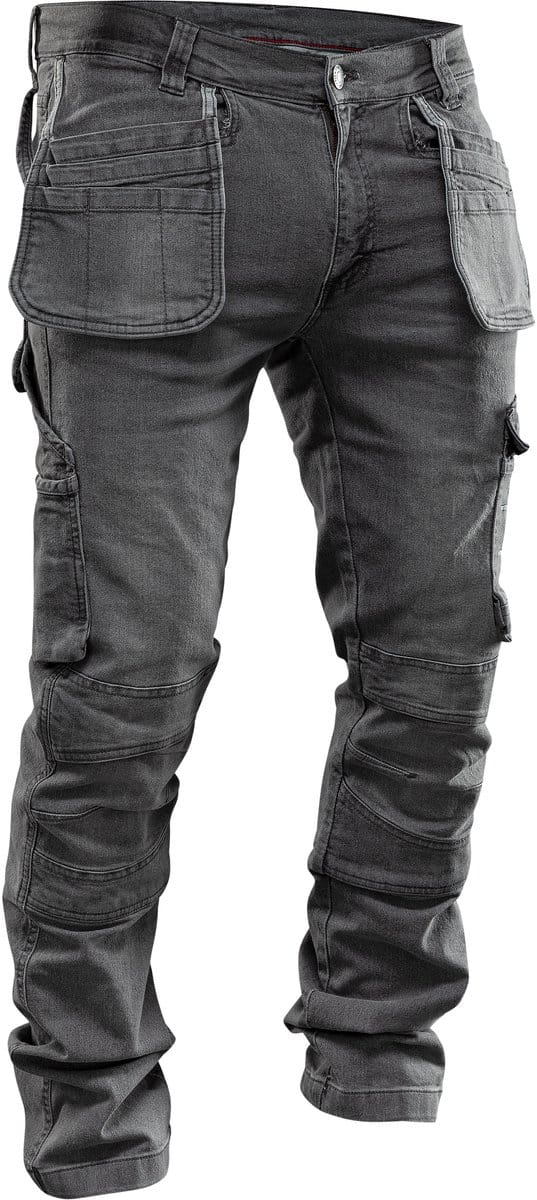 Steve Jeans - Mendura Denim Werkbroek - Grijs