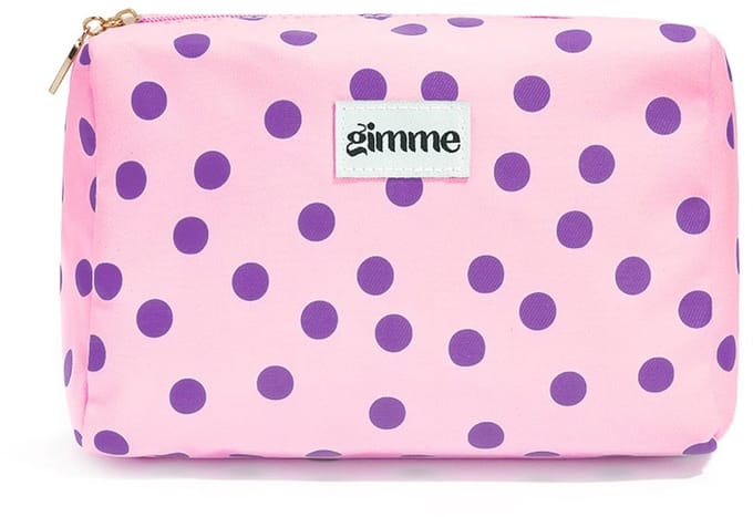 Make-uptassen met stippen, casual polyester, dagelijkse accessoires - Roze