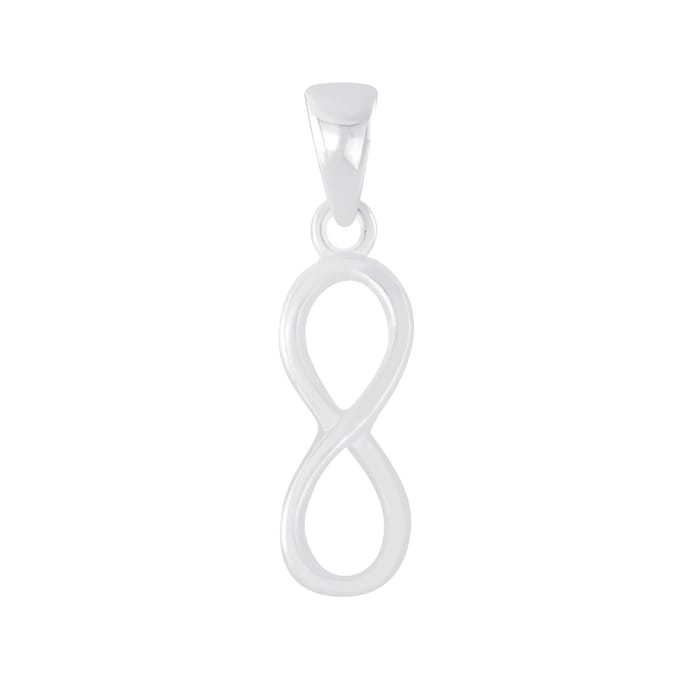 Zilveren infinity hanger pendant | Zilverana | Sterling 925 Silver