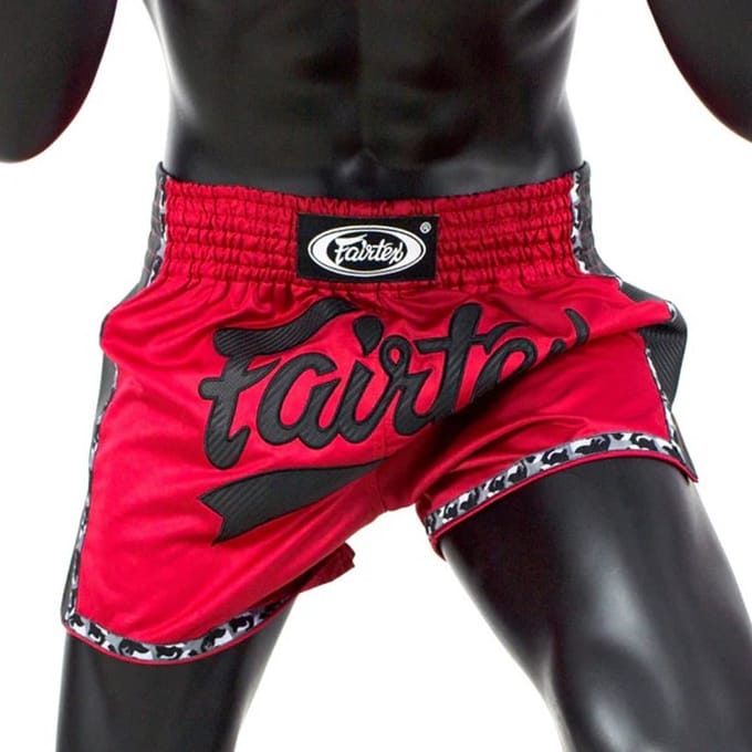Phoenix Thai Shorts rood-zwart BS1703 M