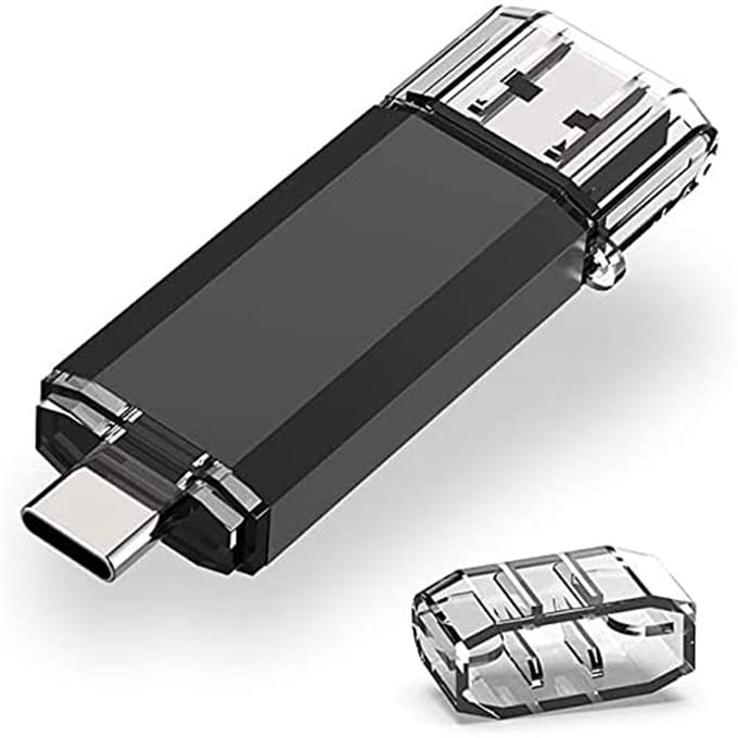 Ynkkvre -USB Stick 128 GB - USB-Sticks - USB C Stick - USB C en USB A - Geschikt voor laptops, smartphones en tablets