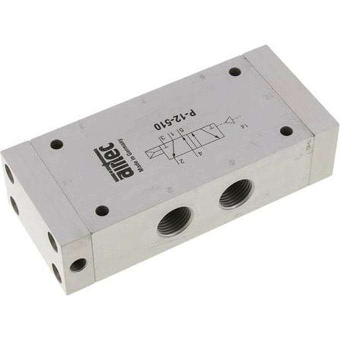5/2 G1/2'' Luchtgestuurd Ventiel 1-10bar/14-140psi Airtec