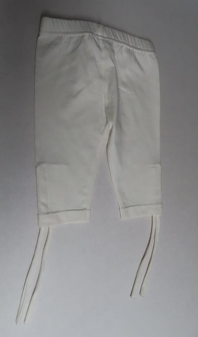 Legging - Meisjes - Ecru - Effen - 2 jaar 92