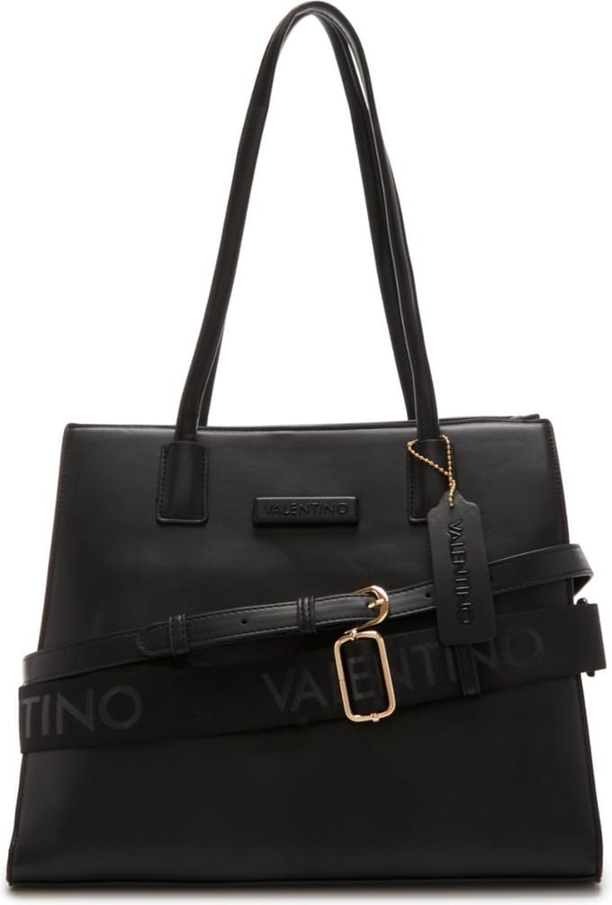 VALENTINO Shopper Schoudertas Shopping Bag Nero Zwart