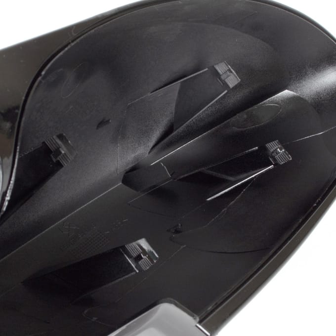 BMW 1 E81 E82 E87 E88 04-08 coque de rétroviseur NOIR BRILLANT gauche + droite 2 pièces. ENSEMBLE