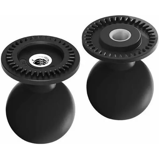 Set van 2 reserve dubbel draaibare armkogels Quad Lock