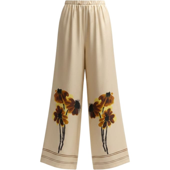 Kate & Jules Musomi Pantalons Geel Musomi