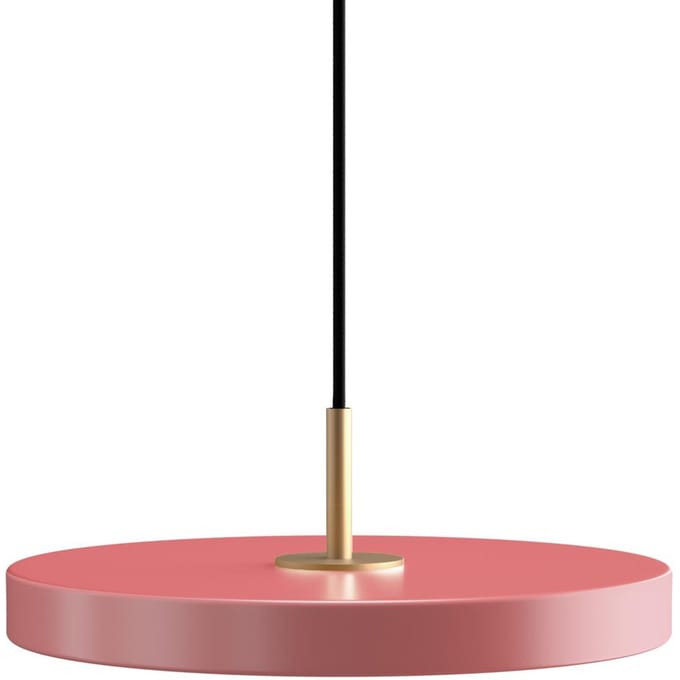 UMAGE Asteria Mini Hanglamp - nuance rose - zwart