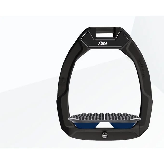 Veiligheidsstijgers Paardrijden Endurance Zwart/Grijs/Marine Flex-On Safe-On