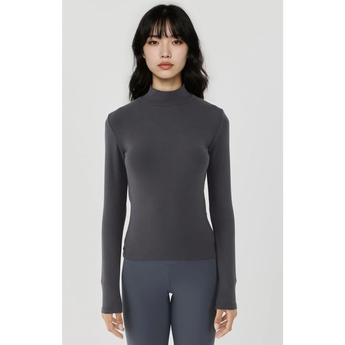 Ultrasoft Turtleneck Gebreide Top met Slim Fit