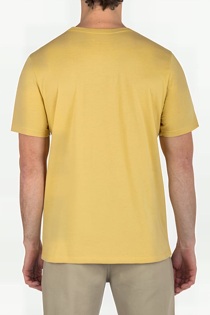 Hurley Evd Halfer Gradient Short Sleeve Dust Chedr Maat: S | T-shirts met Print Outlet | Heren | Bruin