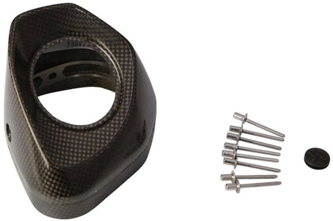 Akrapovic Carbon V-ec235 Uitlaat Eindkap Zwart
