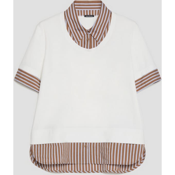 t-shirt vrouw wit