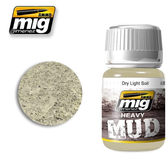 AMMO by Mig Jimenez Modelbouwdecoratie - MIG 1700 Dry Light Soil Effecten potje