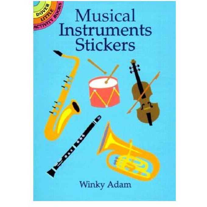Musical Instruments Stickers - Winky, Adam