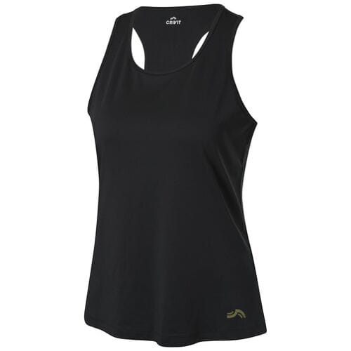 CRIVIT Dames sporttop (Zwart, S (36/38))