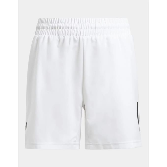 Adidas Performance Club Tennis 3-Stripes Short Kids - Kinderen - Wit