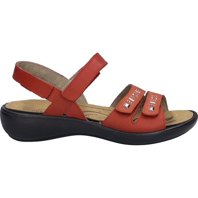 JOSEF SEIBEL Dames Sandaal Ibiza 86 in rood