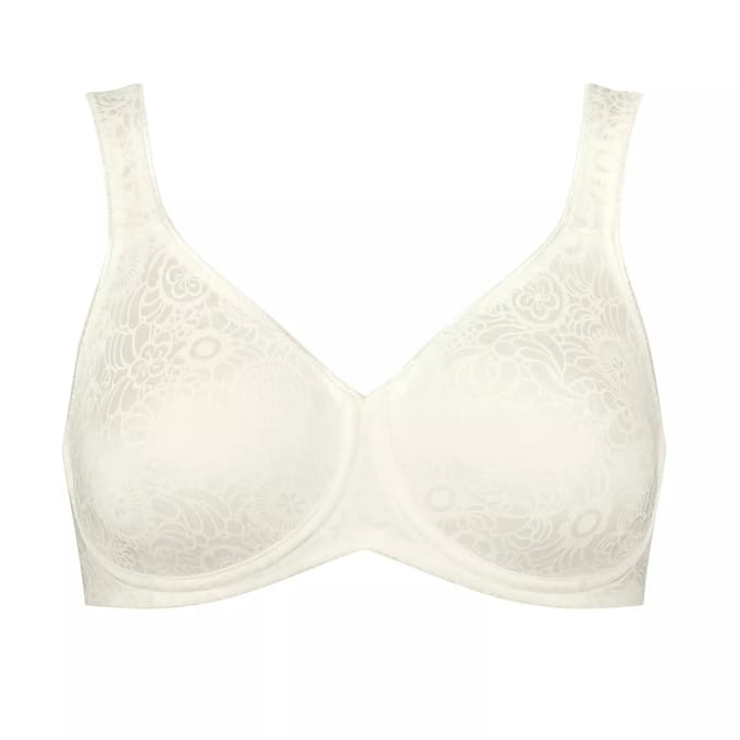 Minimizer-beugelbeha met bloemenmotief, model 'Lovely Minimizer'