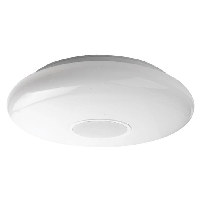 MEGAMAN LED plafondlamp Matter Muse, wit, RGBW, IP54, smart
