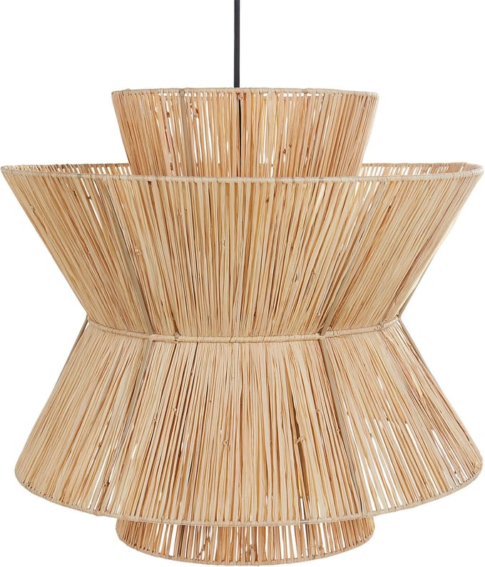 TELAMBA - Hanglamp - Naturel - Stro