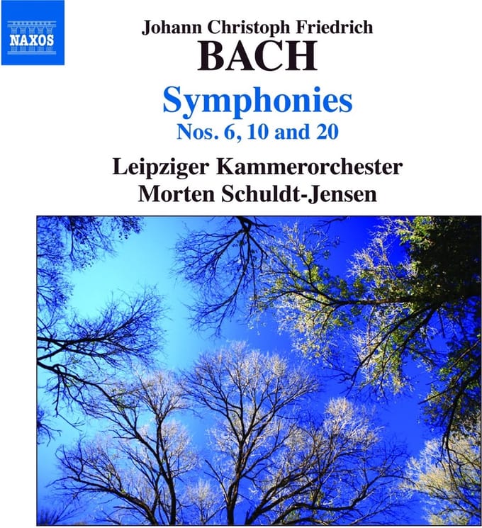 Leipzig Chamber Orchestra, Morten Schuldt-Jensen - J.C.F. Bach: Symphonies Hw1, Nos. 6, 10 & 20 (CD)