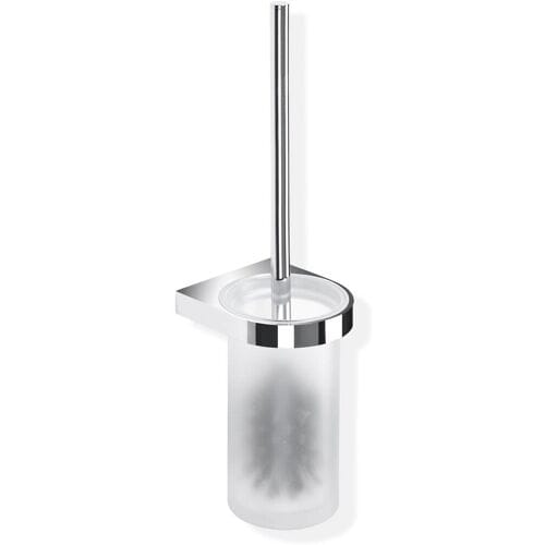 HEWI System 800 WC brush set with crystal glass insert 800.20.10045